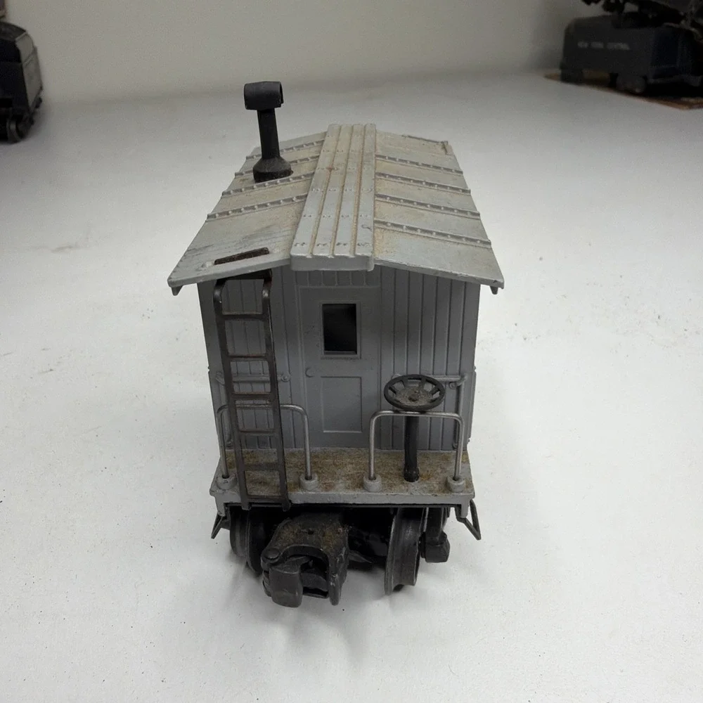 Vintage Lionel Train 6419  O Gauge DL&W Grey Wrecking Work Caboose w/ Orig Box